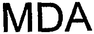 Mda est une marque déposée par SOCIETE MENAGER EN DEFAUTS D'ASPECTS - DISTRIBUTION (M.D.A. DISTRIBUTION) (MDA DISTRIBUTION)