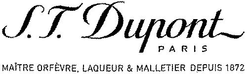 S.t. Dupont Paris Maitre Orfevre, Laqueur & Malletier Depuis 1972 est une marque déposée par ST DUPONT