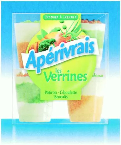 Aperivrais Les Verrines Fromage Et Legumes est une marque déposée par BRESSOR ALLIANCE
