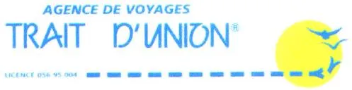 Agence De Voyages Trait D'union est une marque déposée par VOYAGES TRAIT D'UNION