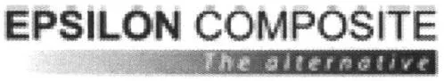 Epsilon Composite The Alternative est une marque déposée par EPSILON COMPOSITE