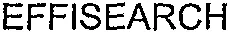 Effisearch est une marque déposée par EFFINITY