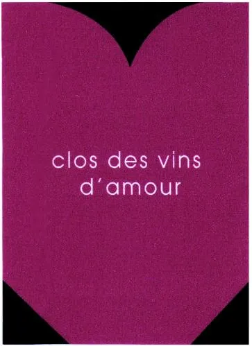 Clos Des Vins D'amour est une marque déposée par VIGNOBLES DORNIER