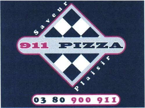 911 Pizza Saveur Plaisir est une marque déposée par STAN (911 PIZZA)