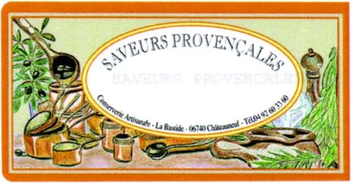 Saveurs Provençales est une marque déposée par AFPJR (AFPJR)