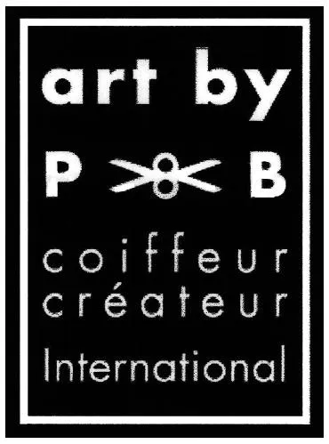 Art By P. B Coiffeur Createur International est une marque déposée par ART BY P & B