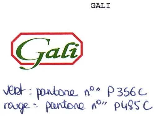 Gali est une marque déposée par AMONT LDC (LCD)