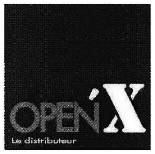 Open'x Le Distributeur est une marque déposée par OPEN'X