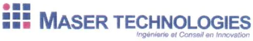 Maser Technologies Ingenierie Et Conseil En Innovation est une marque déposée par GROUPE CRIT