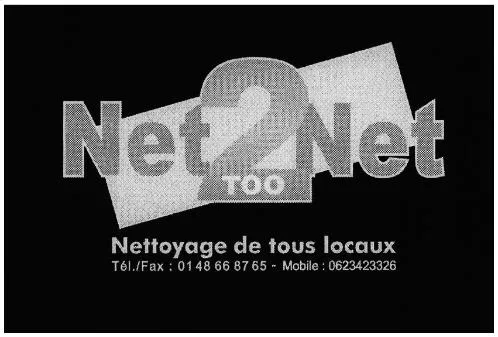 Net Net Nettoyage De Tous Locaux est une marque déposée par NET TOO NET