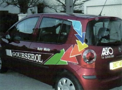 Gourserol Auto Moto est une marque déposée par S.T.L. GOURSEROL (SARL AUTO ECOLE GOURSEROL)