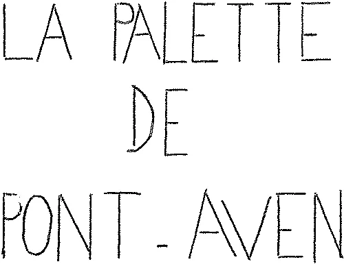 La Palette De Pont-Aven est une marque déposée par BISCUITERIE DE PONT AVEN
