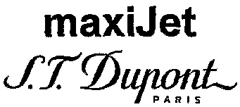Maxijet S.t. Dupont Paris est une marque déposée par ST DUPONT