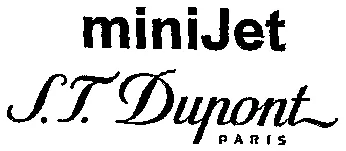 Minijet S.t. Dupont Paris est une marque déposée par ST DUPONT