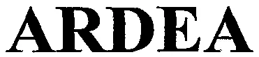 Ardea est une marque déposée par ARDEA (ARDEA)