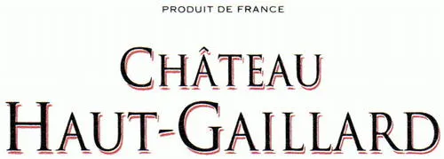 Château Haut-Gaillard est une marque déposée par SCEA MOULINE