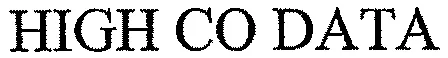 High Co Data est une marque déposée par HIGH CO