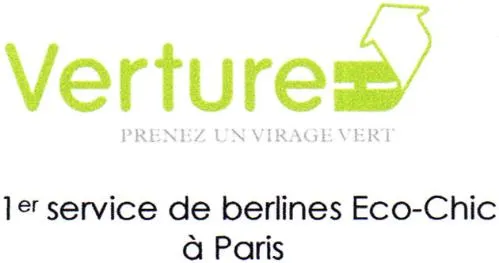 Verture Prenez Un Virage Vert 1Er Service De Berlines Eco-Chic A Paris est une marque déposée par VERTURE