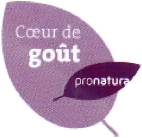 Coeur De Goût Pronatura est une marque déposée par PRO NATURA