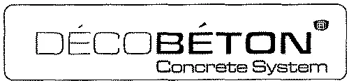 Décobéton Concrete System est une marque déposée par MATIERE A CREATION (DECOBETON)