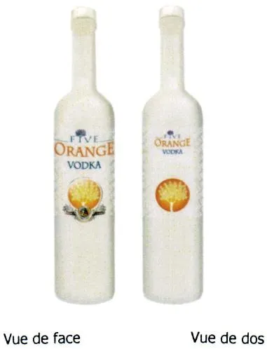 Five Orange Vodka est une marque déposée par MARIE BRIZARD WINE AND SPIRITS