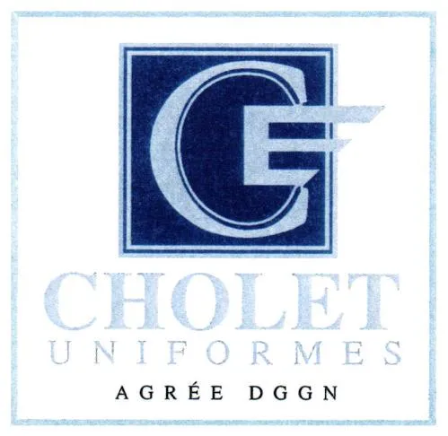 Ce Cholet Uniformes Agrée Dggn est une marque déposée par ETABLISSEMENTS E CHOLET