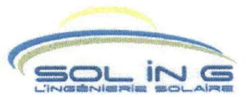 Sol In G L'ingenierie Solaire est une marque déposée par SOL IN G (SOL IN G)
