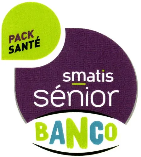Smatis Senior Banco Pack Sante est une marque déposée par SOLID MUTUA ASS TRAVA INDEP SALAR FRANCE (SMATIS FRANCE)