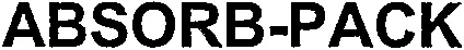 Absorb-Pack est une marque déposée par LES CELLULOSES DE BROCELIANDE