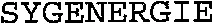 Sygenergie est une marque déposée par SYGENERGIE