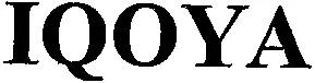 Iqoya est une marque déposée par TRANSITION EVERGREEN