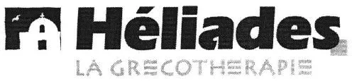 Heliades La Grecotherapie est une marque déposée par VACANCES HELIADES (HELIADES PLEIADES NISSAKI AG AIR GRECE)