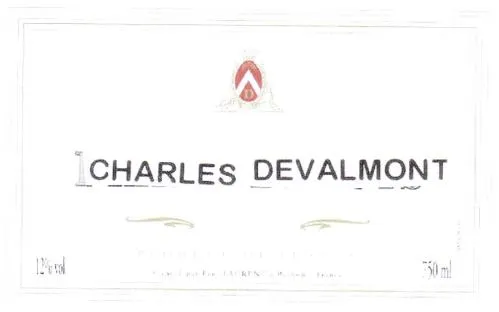 D Charles Devalmont Elabore Par Paul Laurent est une marque déposée par CHAMPAGNE PAUL LAURENT