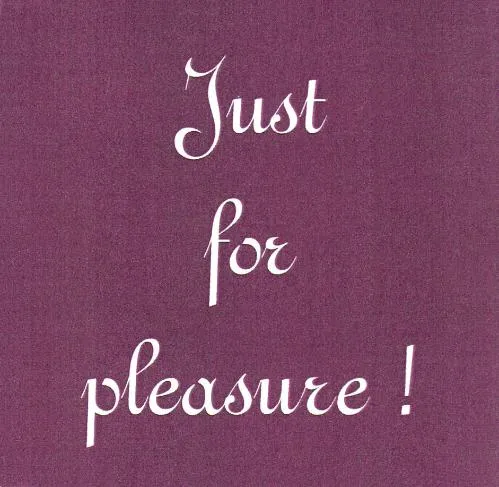 Just For Pleasure! est une marque déposée par COREST (DIS REST / STATION FRIGORIFIQUE)