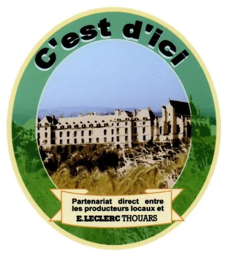 C'est D'ici Partenariat Direct Entre Les Producteurs Locaux Et E.leclerc Thouars est une marque déposée par THOUARS DISTRIBUTION (E Leclerc)