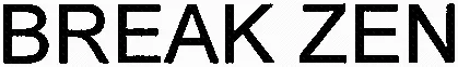 Break Zen est une marque déposée par SAS SANTOLINE