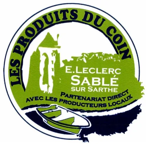 Les Produits Du Coin E.leclerc Sable Sur Sarthe Partenariat Direct Avec Les Producteurs Locaux est une marque déposée par SABLE DISTRIBUTION SA