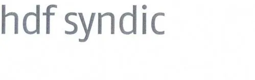Hdf Syndic est une marque déposée par SIA HABITAT