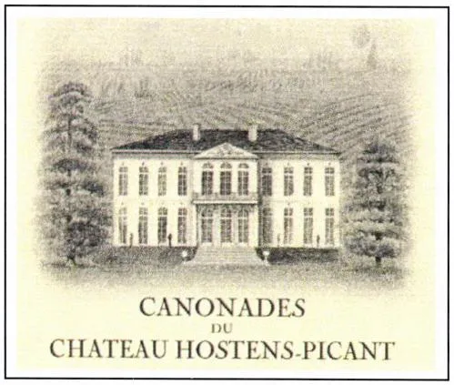 Canonades Du Chateau Hostens-Picant est une marque déposée par SCEA CHATEAU HOSTENS-PICANT