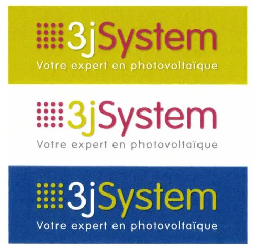 3J System Votre Expert En Photovoltaïque est une marque déposée par 3J SYSTEM (3J)