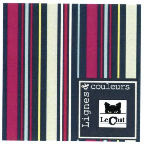 Lignes & Couleurs Le Chat est une marque déposée par DENIS ET FILS SAS