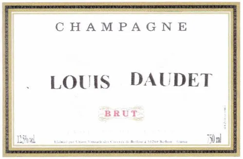 Louis Daudet est une marque déposée par CHAMPAGNE PAUL LAURENT