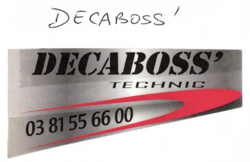 Decaboss' Decaboss' Technic est une marque déposée par RACINE DECABOSS' TECHNIC (RACINE DECABOSS' TECHNIC)