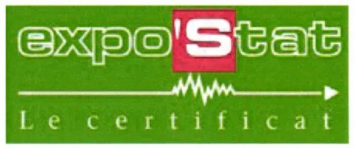 Expo'stat Le Certificat est une marque déposée par EXPO'STAT