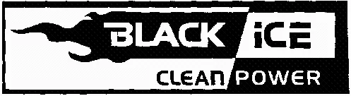 Black Ice Clean Power est une marque déposée par GROUPE SO FI AD DEVELOPPEMENT