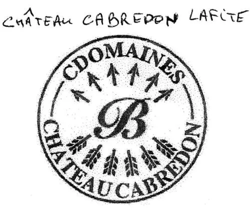 Château Cabredon Lafite Cdomaines B Chateau Cabredon est une marque déposée par EARL VIGNOBLE CHARRITTE