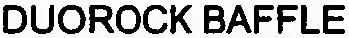 Duorock Baffle est une marque déposée par ROCKWOOL FRANCE SAS
