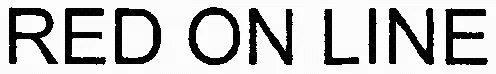 Red On Line est une marque déposée par RED-ON-LINE (ENVIRODROIT.NET-LE FIL ENVIRODROIT.NET)