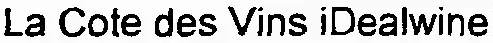 La Cote Des Vins Idealwine est une marque déposée par IDEALWINE.COM (IDEALWINE.COM--IDEALWINE.FR)