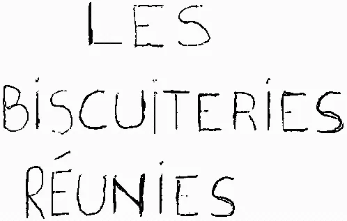 Les Biscuiteries Réunies est une marque déposée par BISCUITERIE DE PONT AVEN